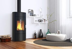 poele bois skia Ecoconfort chauffagiste